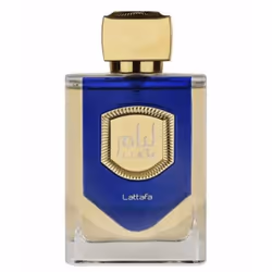 Eau de Parfum Liam Blue de Lattafa 100 ml – Homme - Notes marines Violette Bergamote Romarin Poivre Ambre Patchouli Musc