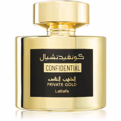 Quand le courage débridé et le goût de la découverte se mêlent à la douceur. L’Eau de Parfum mixte Lattafa Confidential Priva ...