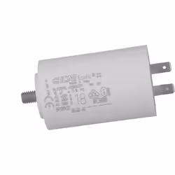 Capacité: 20μF. Cosses Faston. Tension d'utilisation : 220V. Faites votre choix de Condensateur permanent pour moteur electri ...