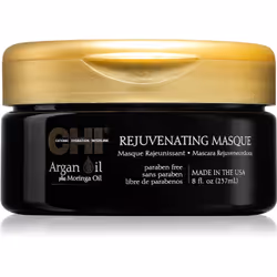 CHI Argan Oil Rejuvenating Masque 237ml, 237 ml, Femmes, Cheveux normaux, Anti-frisottis, Hydratant, Réparation, Brillant, Li ...
