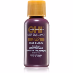 Profitez de cheveux magnifiques, des racines jusqu’aux pointes. Le sérum CHI Brilliance prend parfaitement soin de vos cheveu ...