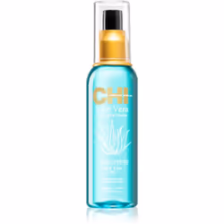 Apportez vigueur et élasticité vitale à vos cheveux bouclés. L'huile sèche pour cheveux bouclés CHI Aloe Vera Curls Defined r ...