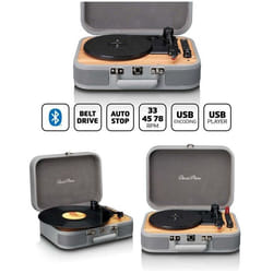 Platine Disque Vinyle - Lenco - TT-116GY - Bluetooth - USB - Stéréo