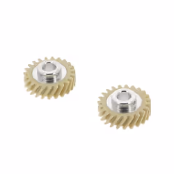 Lot de 2 Pignons entrainement pour robot kitchenaid 23 dents Références connues: 241803-4162897-w10112253 Se monte sur les se ...