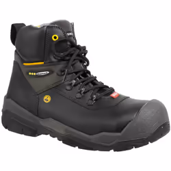Ejendals Jalas 1828 Jupiter, Bottines, Unisexe, Adulte, Noir, Gris, Jaune, EUE, Monochromatique