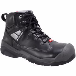 Ejendals 1818 Drylock Wide, Unisexe, Chaussures de sécurité, Noir, Gris, Rouge, EUE, Polyuréthane (PU), Caoutchouc, Cuir