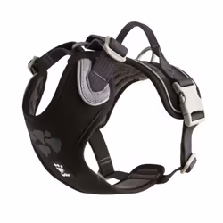 Hurtta 933395, Chien, Harnais de traction, M, Noir, Monochromatique, 47 cm