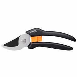 Fiskars Solid P121, Contournement, Plastique, Noir, Acier, Noir/Acier inoxydable, 192 mm