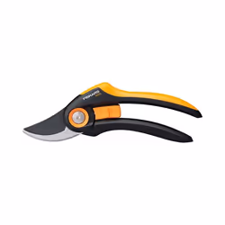 Fiskars Plus P521, Contournement, Plastique, Noir, Orange, Acier, Noir/Acier inoxydable, 201 mm