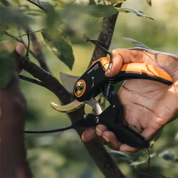 Fiskars Plus PowerLever P721 sécateur Contournement Noir, Orange - Vue supplémentaire 4