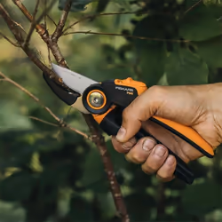 Fiskars X-Series P941 sécateur Enclume Noir, Orange