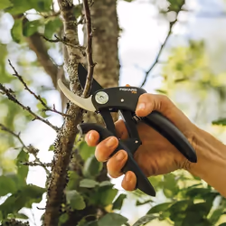 Fiskars PowerLever P56 sécateur Contournement Noir