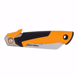 Fiskars Pro PowerTooth Scie à élaguer 15 cm Noir, Argent, Jaune