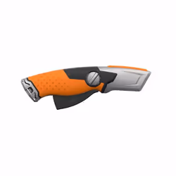 Fiskars 1062938 couteau à lame rétractable Noir, Orange Couteau rasoir