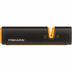 Description générale L'aiguiseur Xsharp™ de Fiskars est un outil essentiel pour maintenir vos haches et couteaux en parfait état. Conçu pour un usage ambidextre