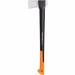 Description générale Le merlin Fiskars X25-XL est l'outil idéal pour fendre de grosses bûches d'un diamètre supérieur à 30 cm ...