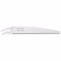 Lame droite 24 cm. Double denture de 2,5 mm. Idéale pour le bois vert ou le bois mort, les arbres fruitiers et les écorces te ...