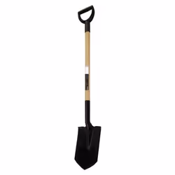 Fiskars 1014816, Transplantoir, Acier, Bois, Noir, Taper, En forme de D, 1150 mm