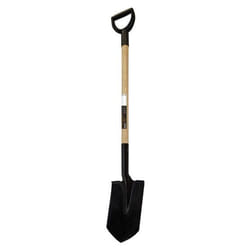 Fiskars 1014816 pelle et pioche Transplantoir Acier, Bois Noir