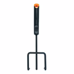 Fiskars Ergo, Cultivateur à main, Acier, Noir, 90 mm, 50 mm, 310 mm