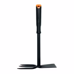Fiskars Ergo, Cultivateur à main, Acier, Noir, 180 mm, 72 mm, 313 mm