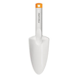 Fiskars 1027032 pelle et pioche Transplantoir Acier Blanc