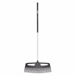 Fiskars Xact, Râteau à feuilles, Noir, Acier inoxydable, Aluminium, Noir, Acier inoxydable, 1 pièce(s), 176,5 cm