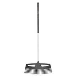 Fiskars Xact Râteau à feuilles Noir, Acier inoxydable