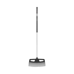 Fiskars 1027037 râteau Râteau à feuilles Noir, Argent Aluminium