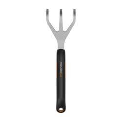 Fiskars Xact Noir, Acier inoxydable Cultivateur à main