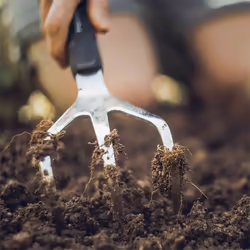 Fiskars Xact Noir, Acier inoxydable Cultivateur à main - Vue supplémentaire 3