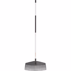Fiskars 135563, Râteau à feuilles, Noir, Blanc, Plastique, Aluminium, Noir, Blanc, 510 mm
