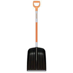 Fiskars 1003468 pelle et pioche Pelle à neige Aluminium, Plastique Noir, Gris, Orange