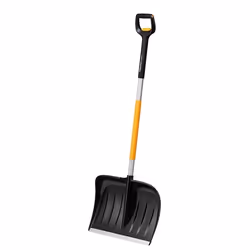 Fiskars 1057189 pelle et pioche Pelle à neige Métal Noir, Orange