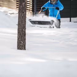 Fiskars SnowXpert Snow scoop Acier Noir
