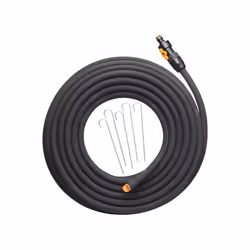 Fiskars 1025935, 15 m, Au-dessus du sol, Noir, Caoutchouc, 39 mm, 39 mm