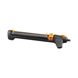 Fiskars 1027028 arroseur Système d'aspersion d'eau oscillant Noir, Orange