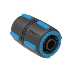 Fiskars 1027064 raccord des tuyaux d'eau Connecteur de tuyau Noir, Bleu 1 pièce(s)