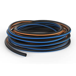 Fiskars 1027102 tuyau d'arrosage 20 m Au-dessus du sol Noir, Bleu, Orange
