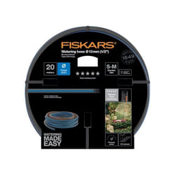 Fiskars 1027107 tuyau d'arrosage 20 m Au-dessus du sol Bleu, Gris