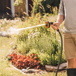 Fiskars Multi Pistolet d'arrosage de jardin Noir, Orange