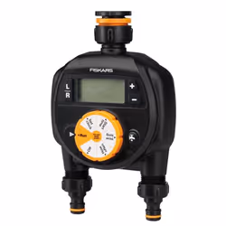 Fiskars 1054792 Noir Minuterie d'arrosage numérique