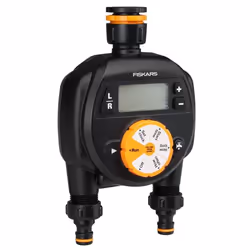 Fiskars 1054792 Noir Minuterie d'arrosage numérique