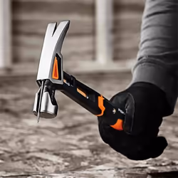 Fiskars 1020214 Marteau Arrache-Clous Noir Orange 820 g - Vue supplémentaire 4