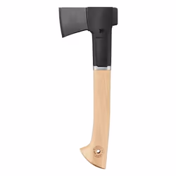 Fiskars 1051142, Hache unique, Hache de survie, Bois, 1 pièce(s), Acier, Noir, Bois