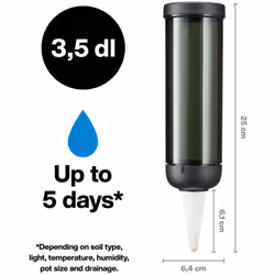 • Une solution d'arrosage décorative et fonctionnelle qui maintient les plantes et les fleurs parfaitement arrosées facilemen ...
