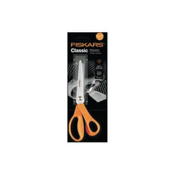 Fiskars 003807 ciseaux à bouts ronds Universel Découpe droite Orange, Argent