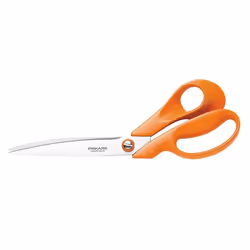 Fiskars Classic Tailor Shears, 270 mm, Acier inoxydable, Orange