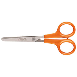Fiskars 1005154 ciseaux à bouts ronds Découpe droite Orange