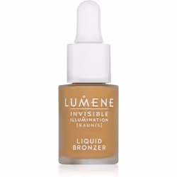 Le bronzer Lumene Invisible Illumination Instant Glow parfait l’aspect de la peau du visage et lui apporte un léger effet bro ...